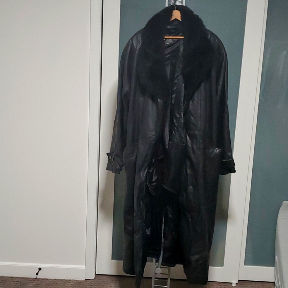 Leather Coat